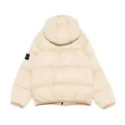 Stone Island Jassen^e donsgevulde stretchstofjas