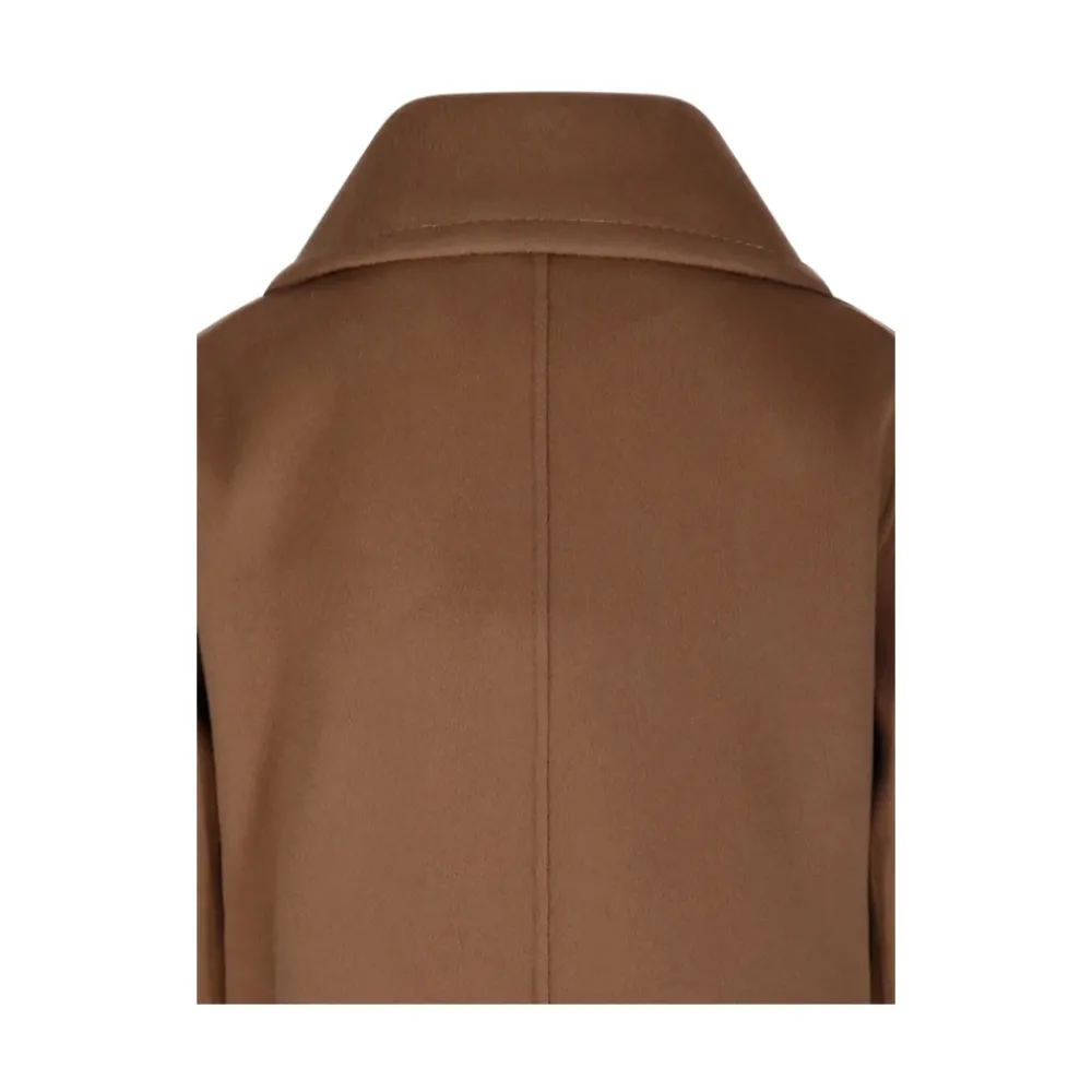 DAMES Max Mara e Double-Breasted Jas met Reverskraag