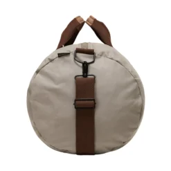 DAMES Napapijri Bruine gewaxte katoenen weekendtas met schouderband