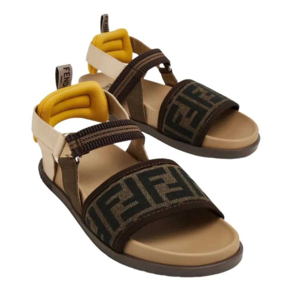 Fendi Sandalen^e Junior Sandalen met FF Logo