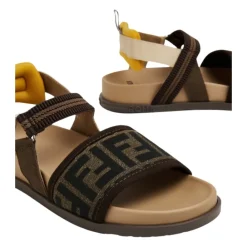 Fendi Sandalen^e Junior Sandalen met FF Logo