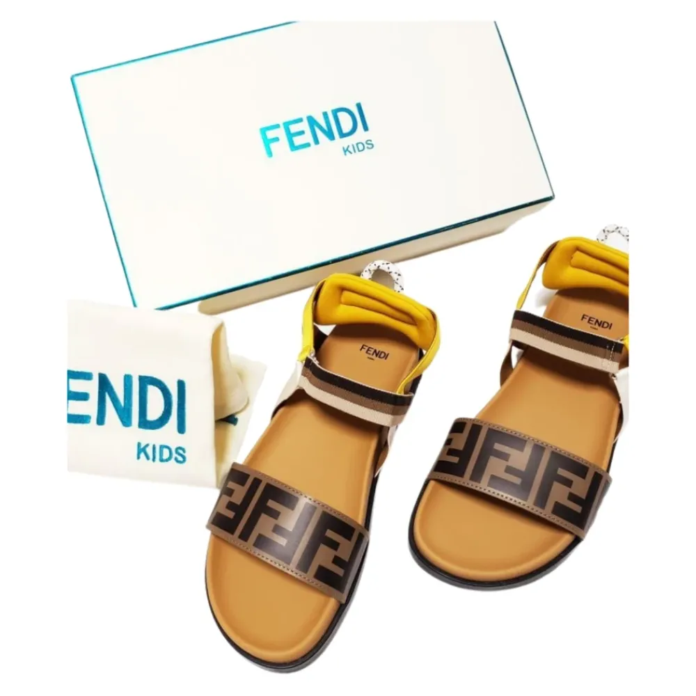Fendi Sandalen^e Junior Sandalen met FF Logo