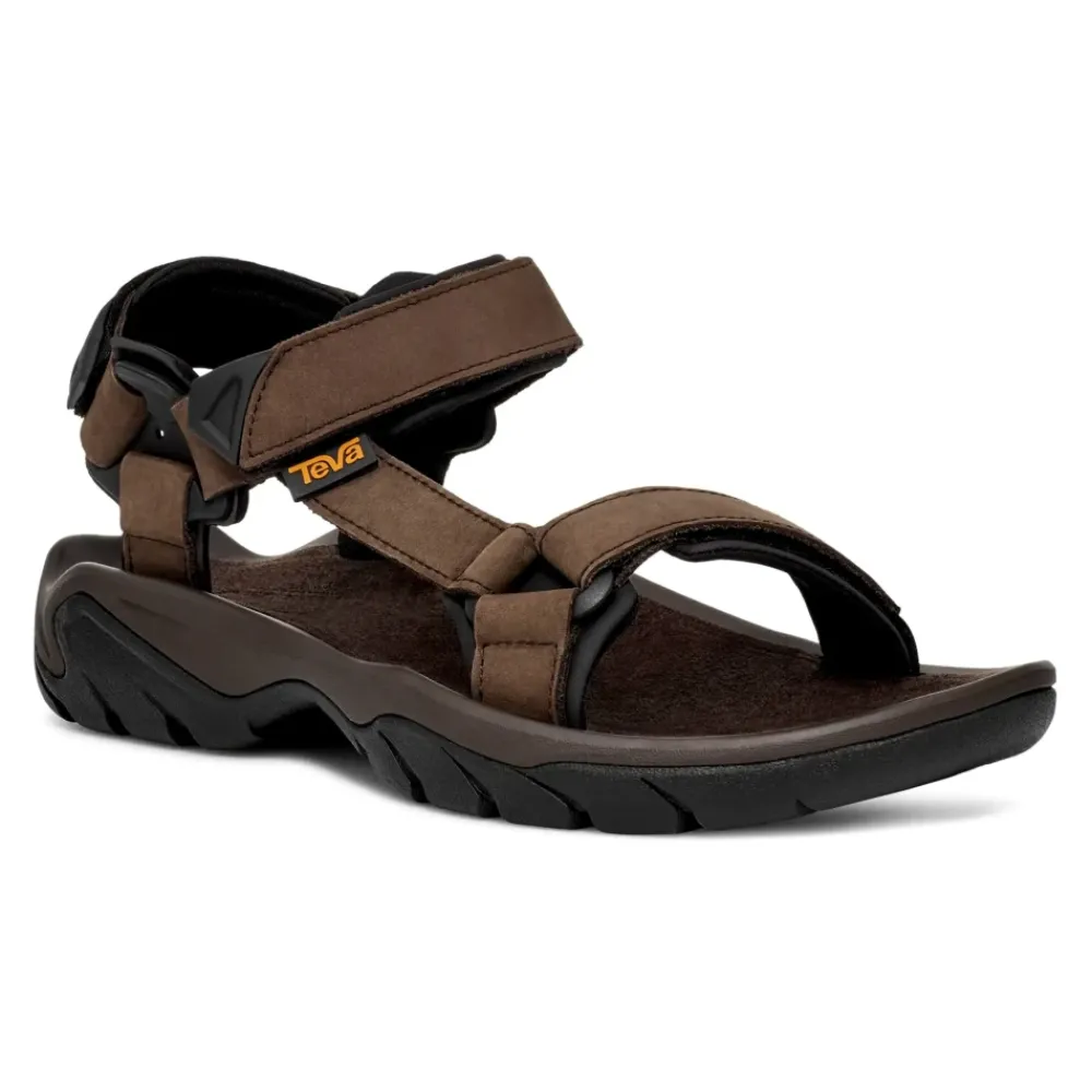 Heren Teva e leren heren wandelsandalen
