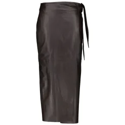 DAMES Ibana Rokken^e Leren Rok