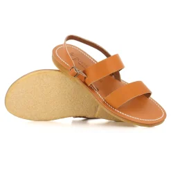 Heren K.JACQUES Sandalen^e leren sandaal met gespsluiting