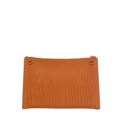 DAMES MCM e leren schoudertas