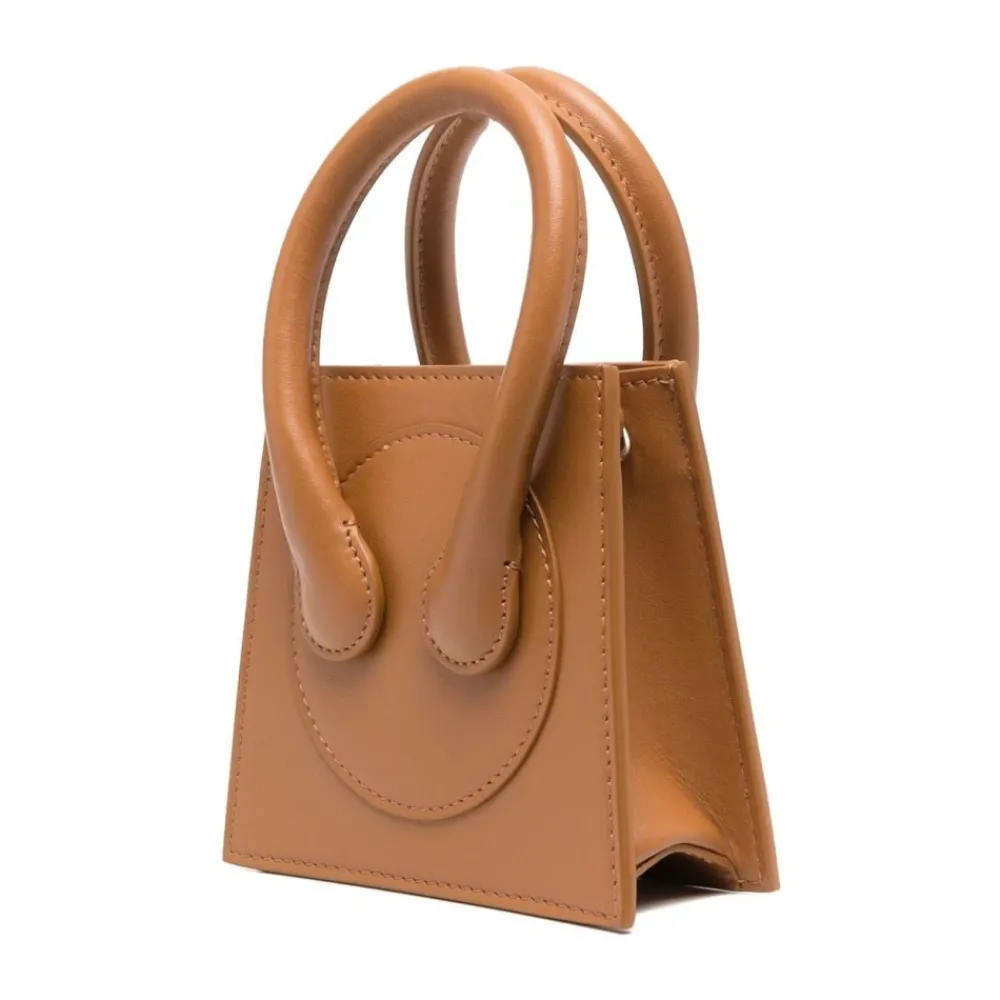 DAMES AZ FACTORY Heuptassen^e Leren Tote Tas