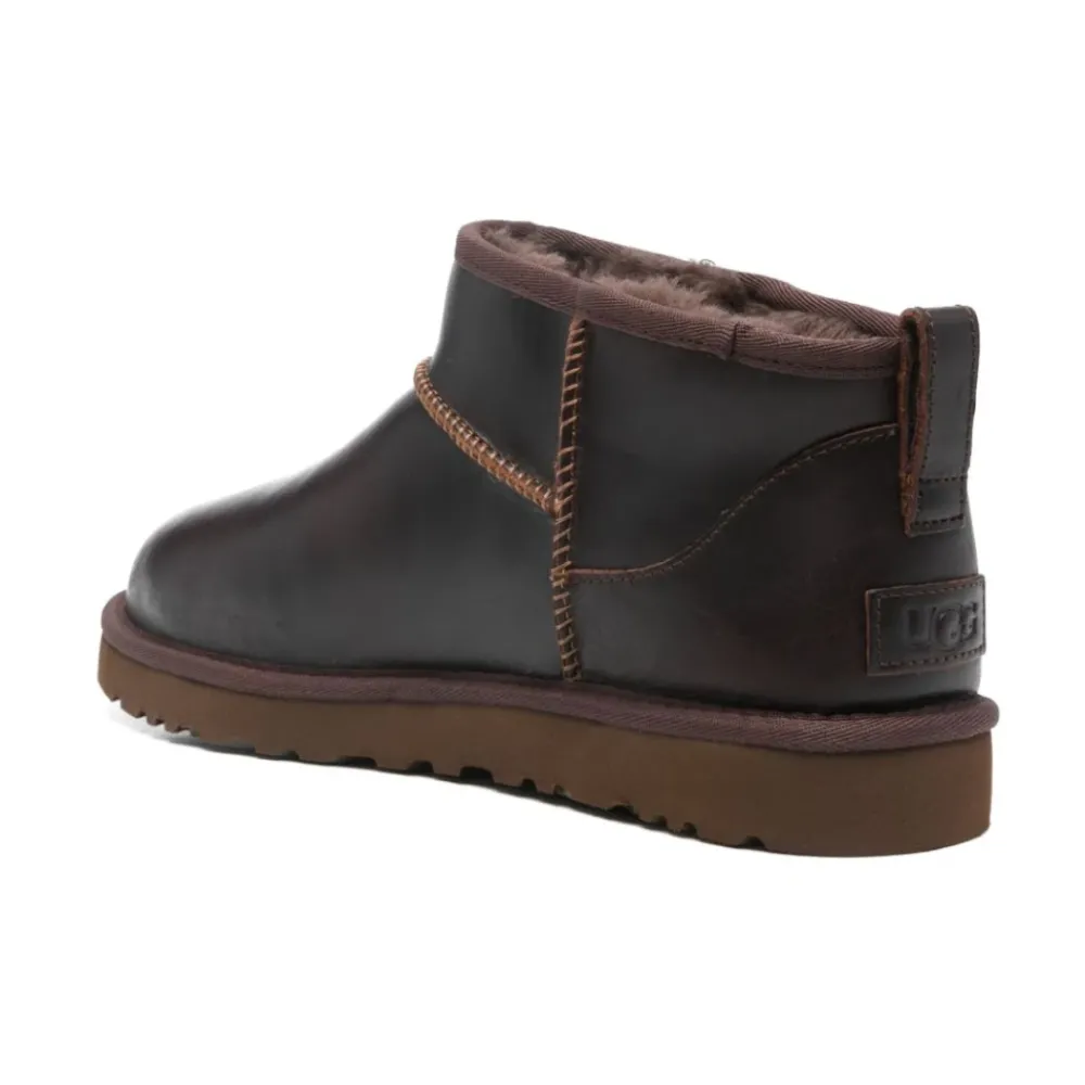 Heren UGG Snowboots|Laarzen^e Leren Winterlaarzen Mannen