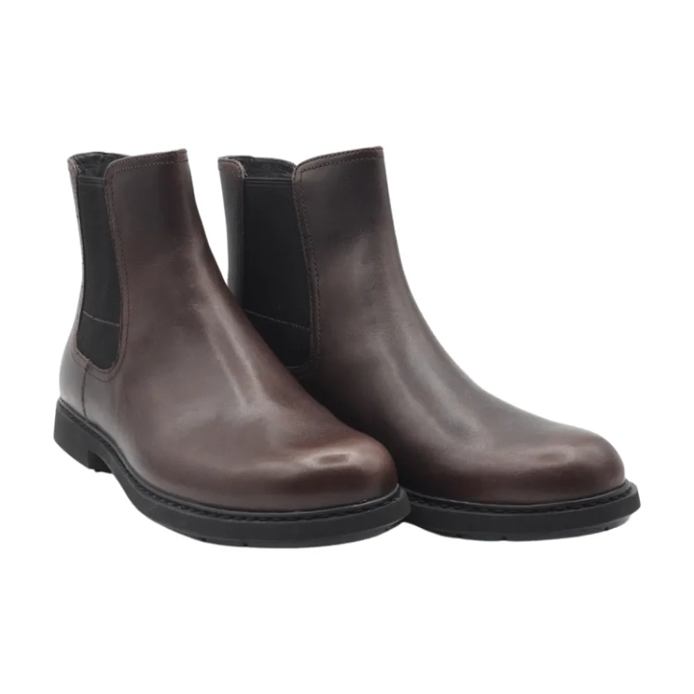 Heren Camper e of zwarte suède Chelsea laarzen