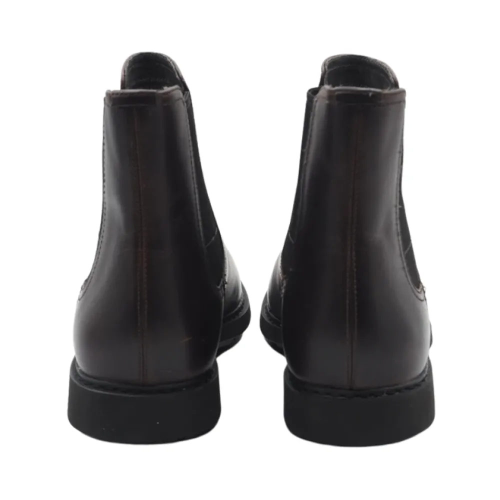 Heren Camper e of zwarte suède Chelsea laarzen