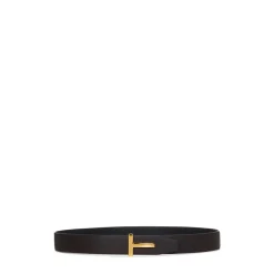Heren Tom Ford Riemen^e Omkeerbare Leren Riem Stijlvolle Gesp