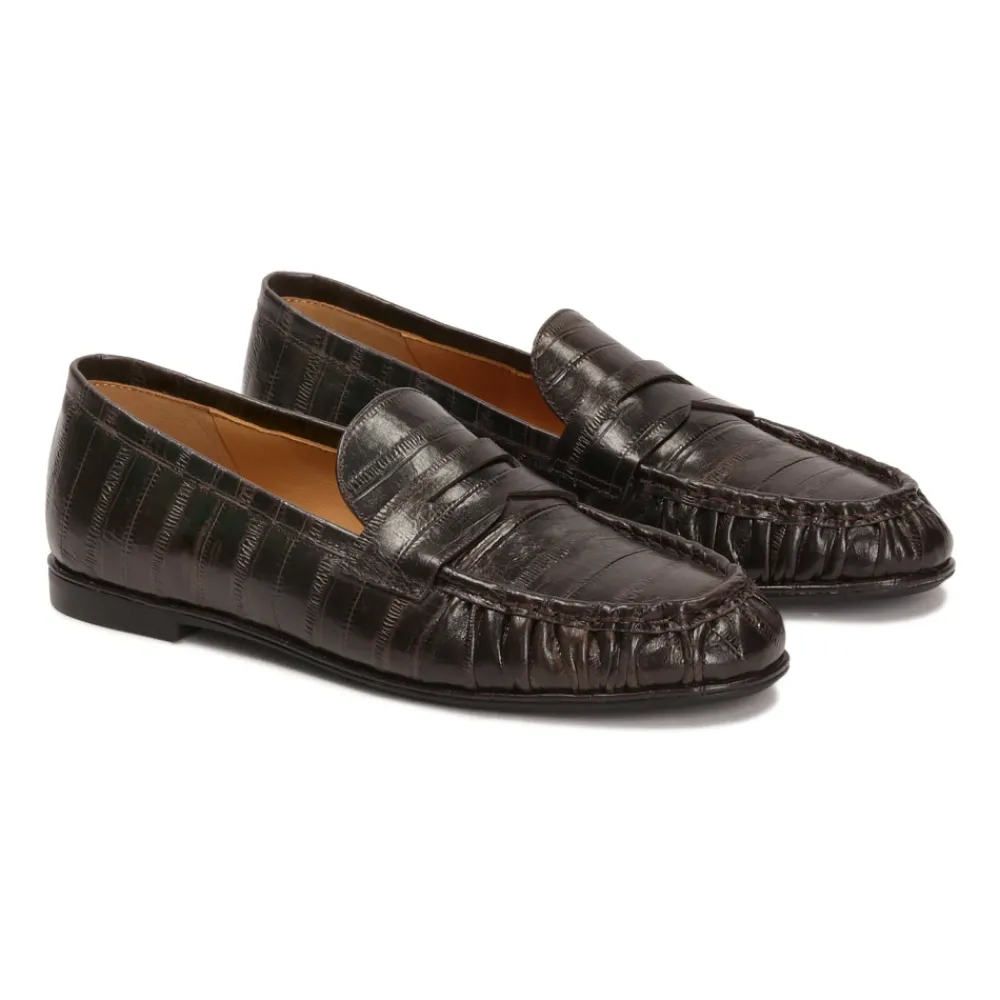 DAMES Kazar Loafers^e palingstijl halfschoenen