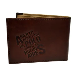 Heren La Martina Portefeuilles^e Portemonnee met Zichtbare Stiksels