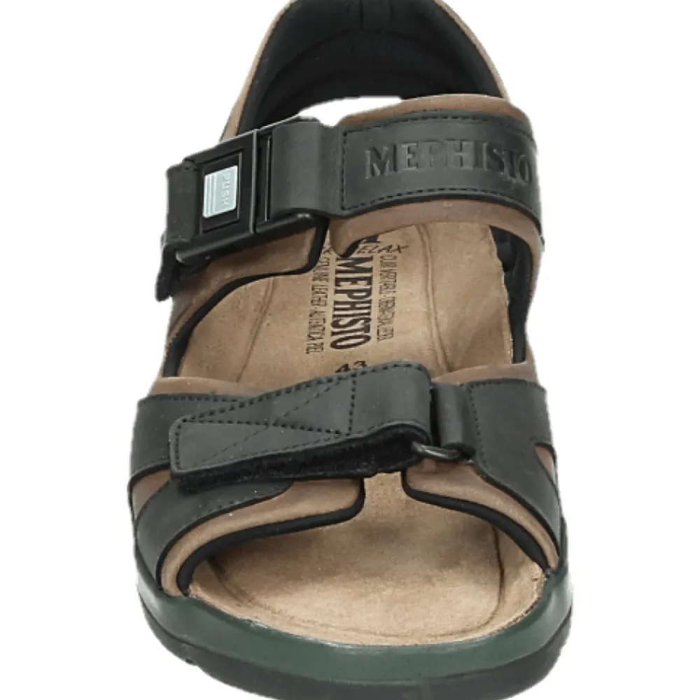 Heren Mephisto Sandalen^e Sandaal met Rubberen Zool