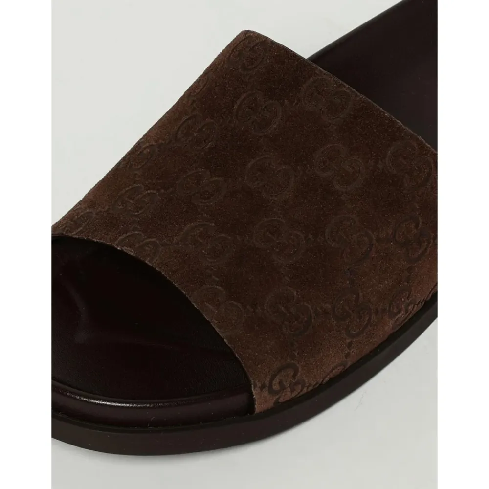 Heren Gucci e sandalen met bandjes en gesp