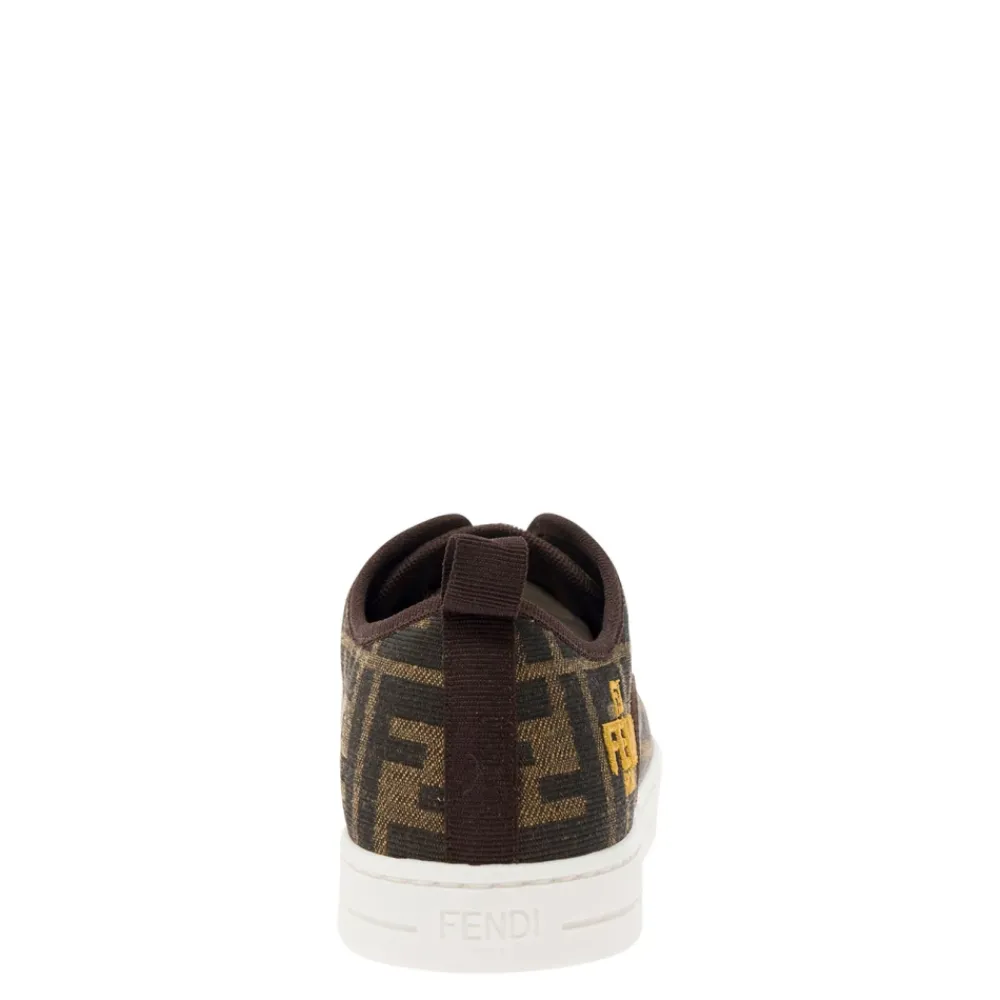 Fendi e Sneakers met Logo Borduursel