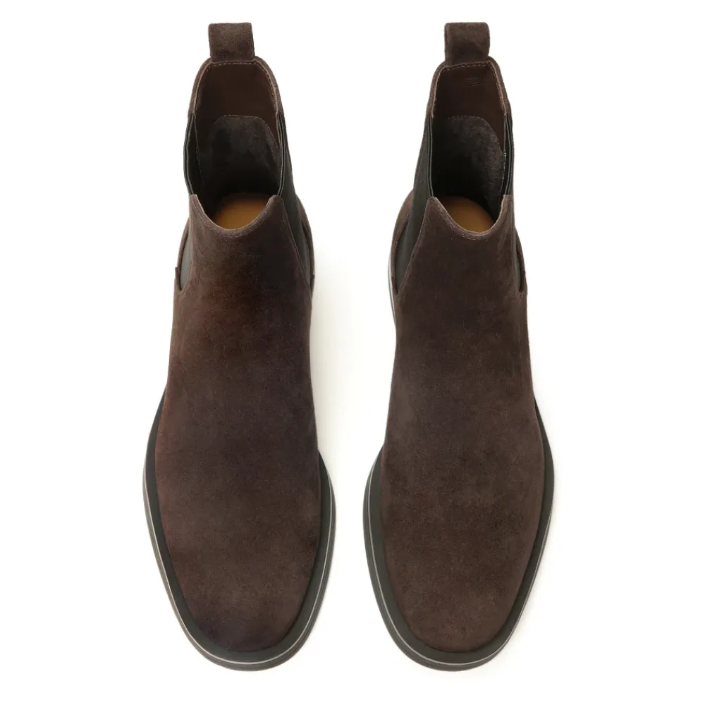 DAMES Kazar e suède Chelsea-laarzen