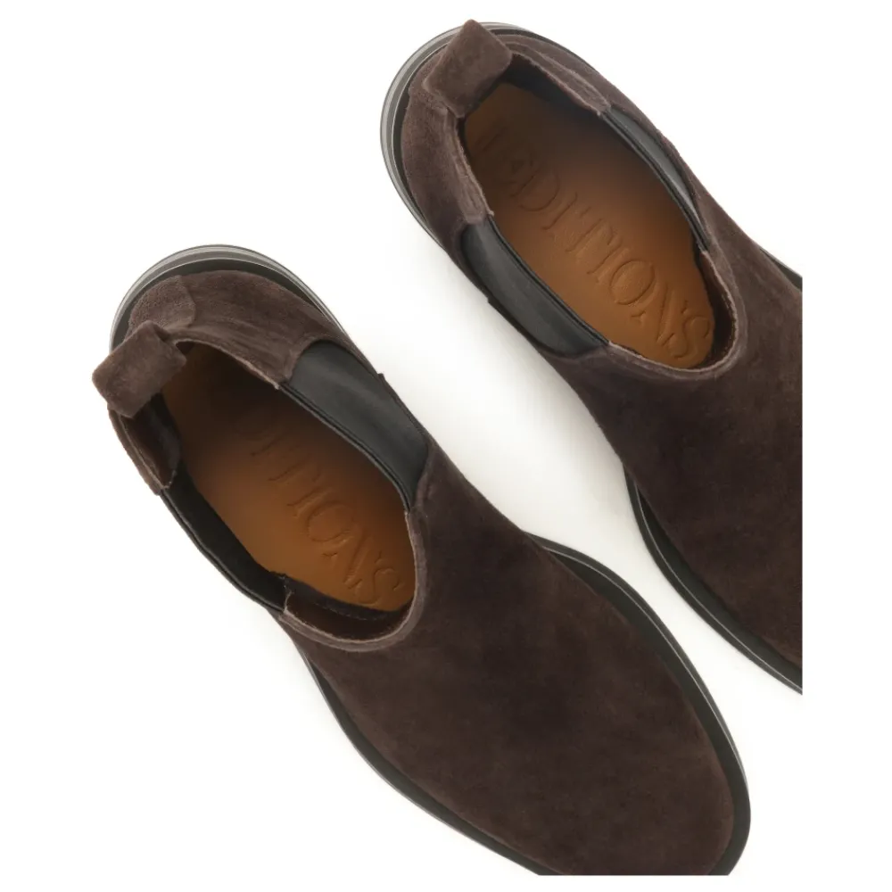 DAMES Kazar e suède Chelsea-laarzen