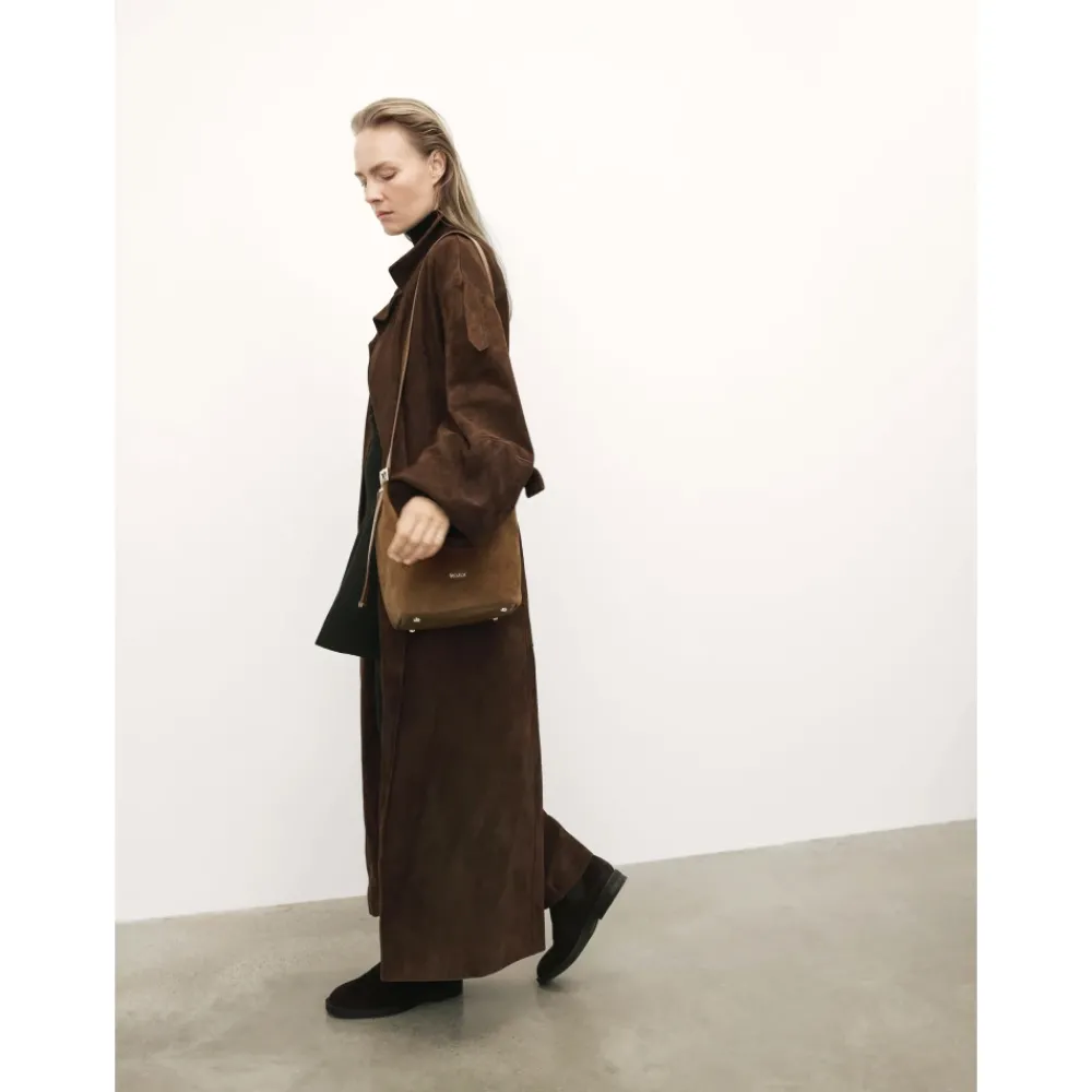 DAMES Kazar e suède Chelsea-laarzen