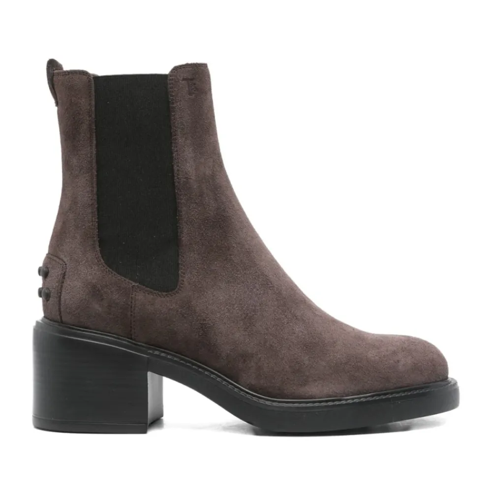 DAMES Tod's e Suède Elastische Laarzen