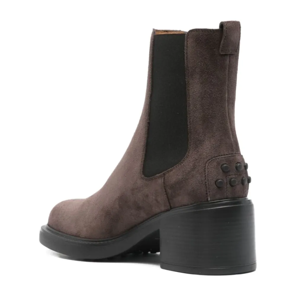 DAMES Tod's e Suède Elastische Laarzen