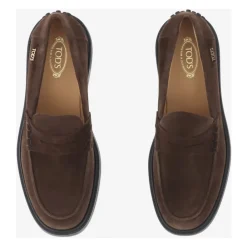 DAMES Tod's e Suède Loafers Vierkante Neus