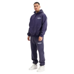 Heren Black Bananas Brush Washed Sweatsuit