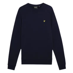 Heren Lyle & Scott Truien & Vesten^Brushback Fleece Crew Neck Sweatshirt
