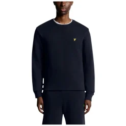 Heren Lyle & Scott Truien & Vesten^Brushback Fleece Crew Neck Sweatshirt