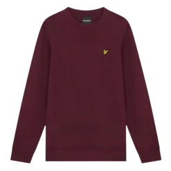 Heren Lyle & Scott Truien & Vesten^Brushed Back Crew Neck Sweat