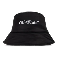 Heren Off White Hoeden^Bucket Hat