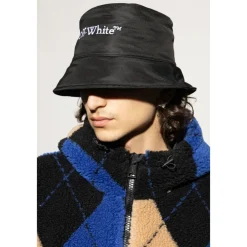 Heren Off White Hoeden^Bucket Hat