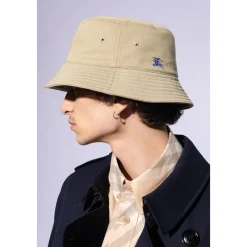 Heren Burberry Hoeden^Bucket Hat met Logo