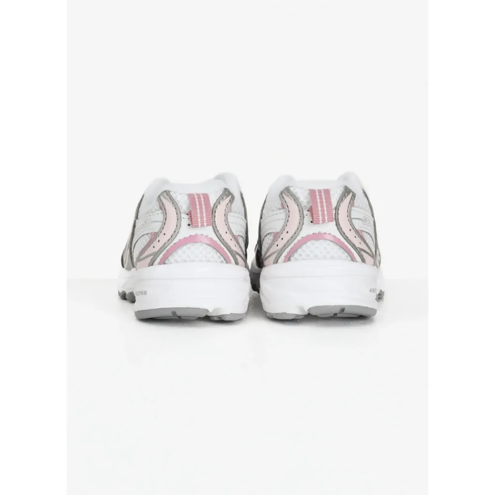 New Balance Bungee Wit Zilver Roze Baby Sneakers