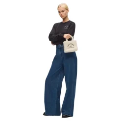 DAMES Karl Lagerfeld Cabas A Vision Of The Future A4W50016 Blanc