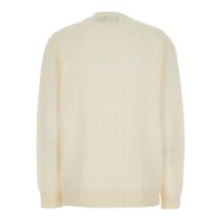 DAMES Polo Ralph Lauren Cable wollen trui met ronde hals van kasjmier