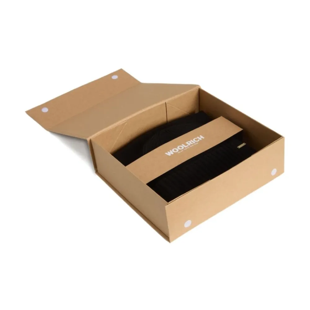 DAMES Woolrich Sjaals^Cadeauset met muts en sjaal