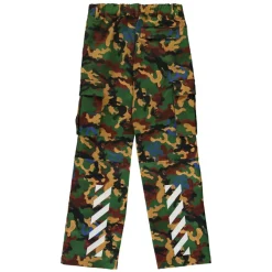 Off White Camouflage Cargo Broek