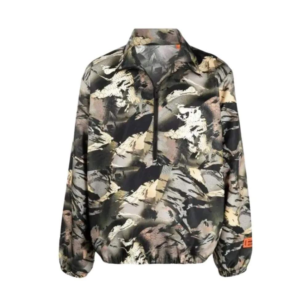 Heron Preston Sportshirts^Camouflage Windbreaker