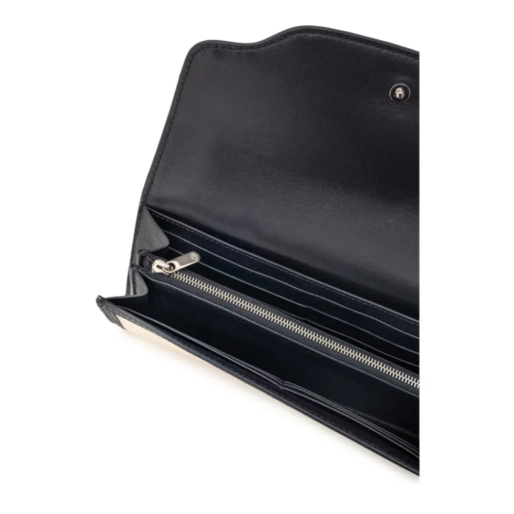 DAMES Loro Piana Portefeuilles^Canvas Portemonnees en Kaarthouders