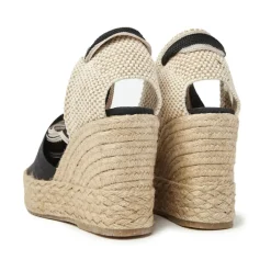 DAMES Paloma Barceló Canvas Black Furore Sandalen