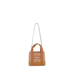 Chloé Tassen^Canvas Tote Tas Beige