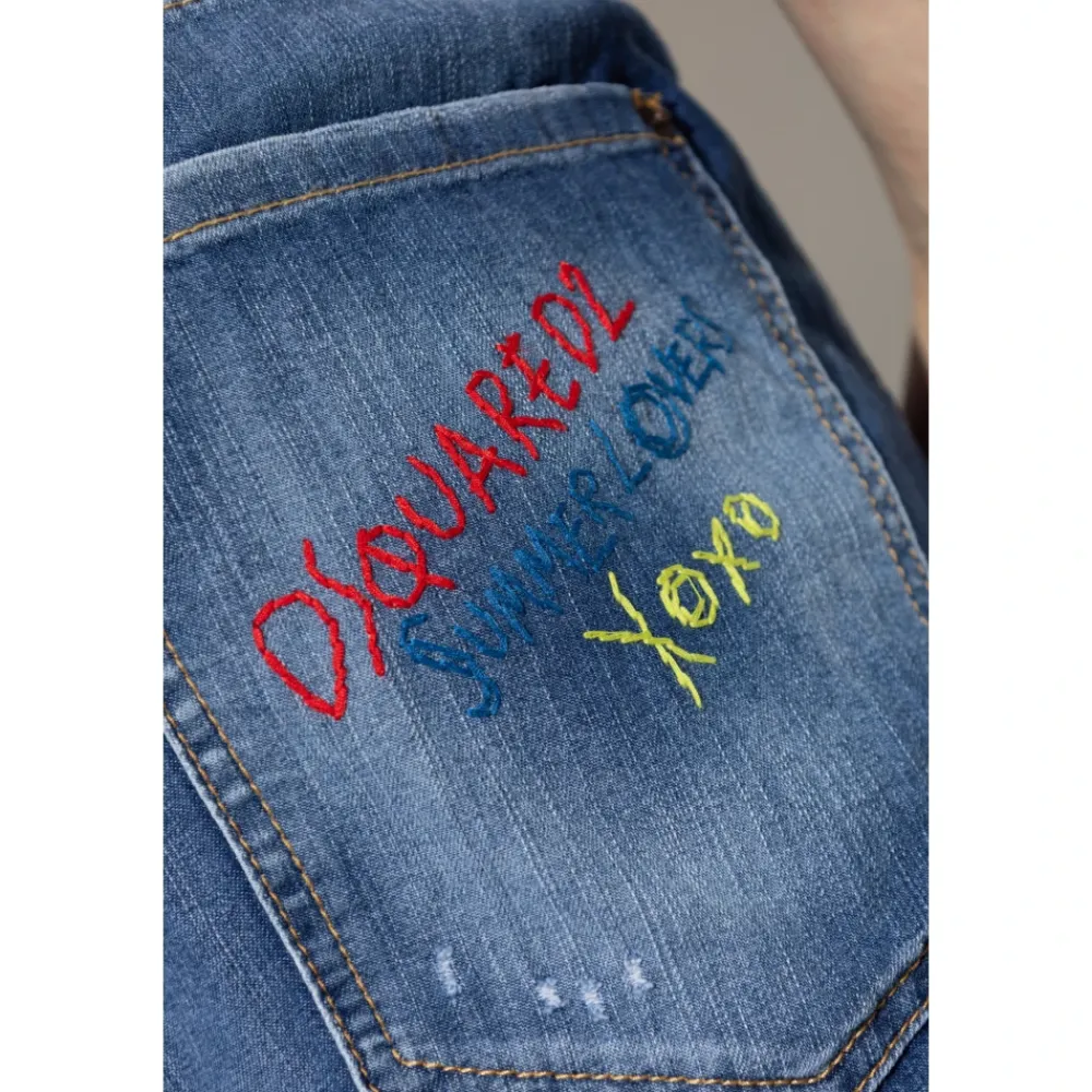 Heren Dsquared2 Capsule jeans Summer Lovers