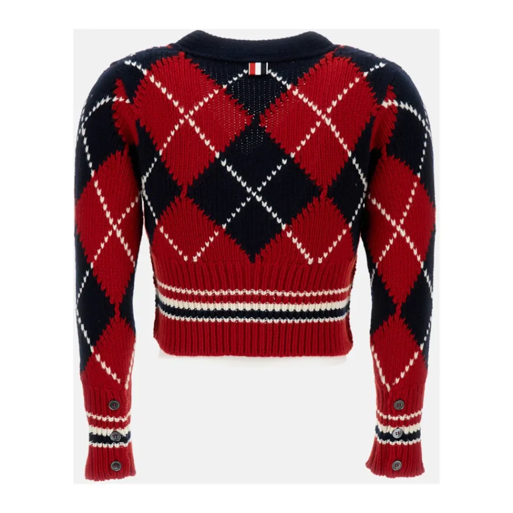 DAMES Thom Browne Cardigan met V-hals