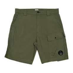 C.P. Company Outdoorkleding^Cargo Bermuda Shorts 50 Fili Stretch