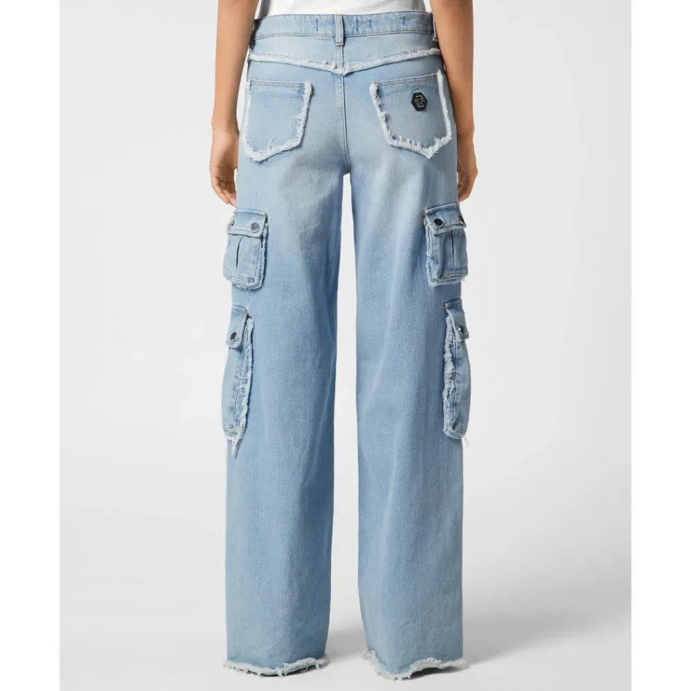 DAMES Philipp Plein Cargo Jeans Regular Fit