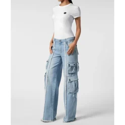 DAMES Philipp Plein Cargo Jeans Regular Fit