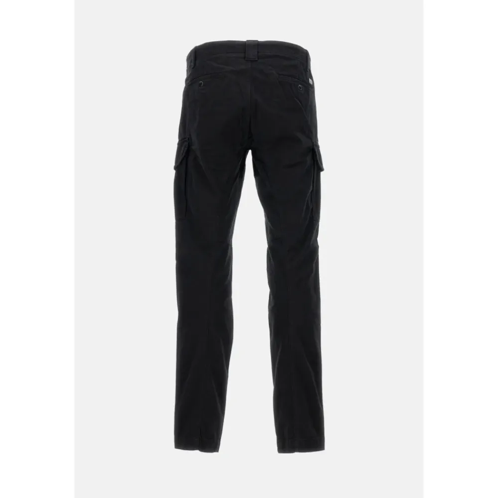 Heren C.P. Company Broeken^Cargo Pant in Stretch Satijn
