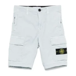 Stone Island Cargo Shorts met Zakken met Rits