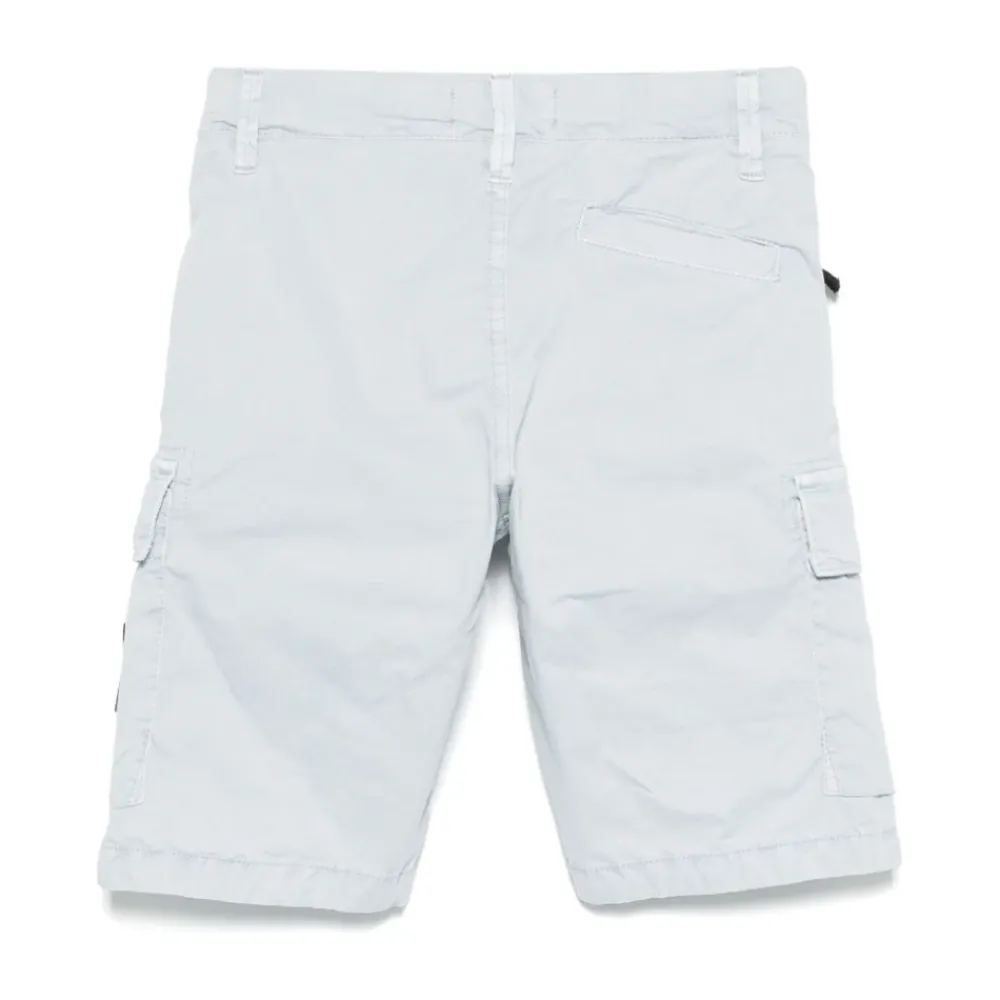 Stone Island Cargo Shorts met Zakken met Rits